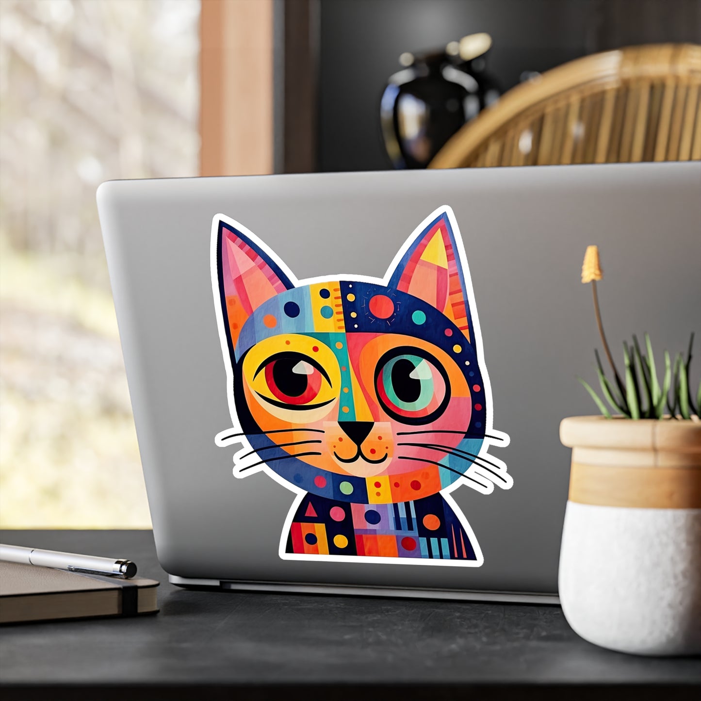 Purrfectly Cute Cat Sticker