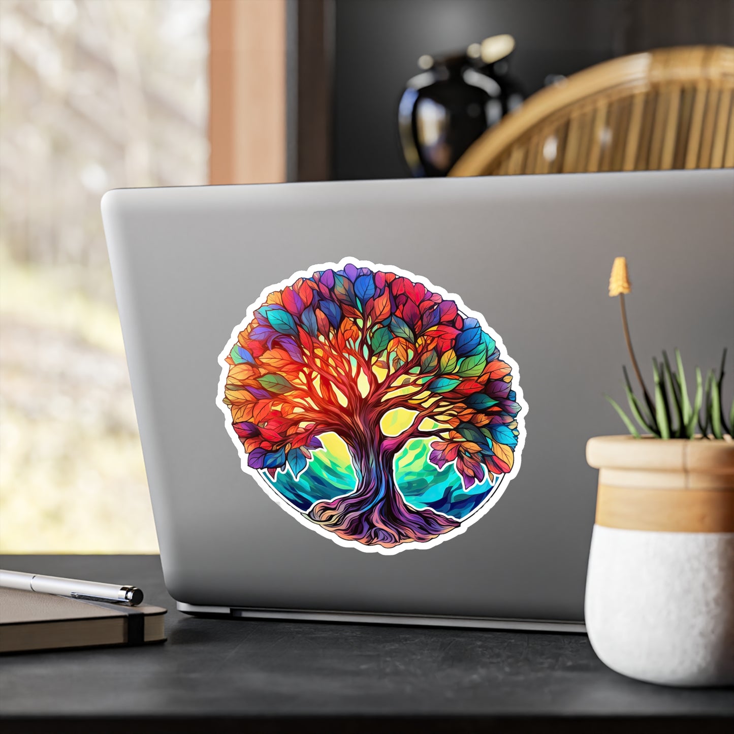 Surreal Tree of Life Sticker