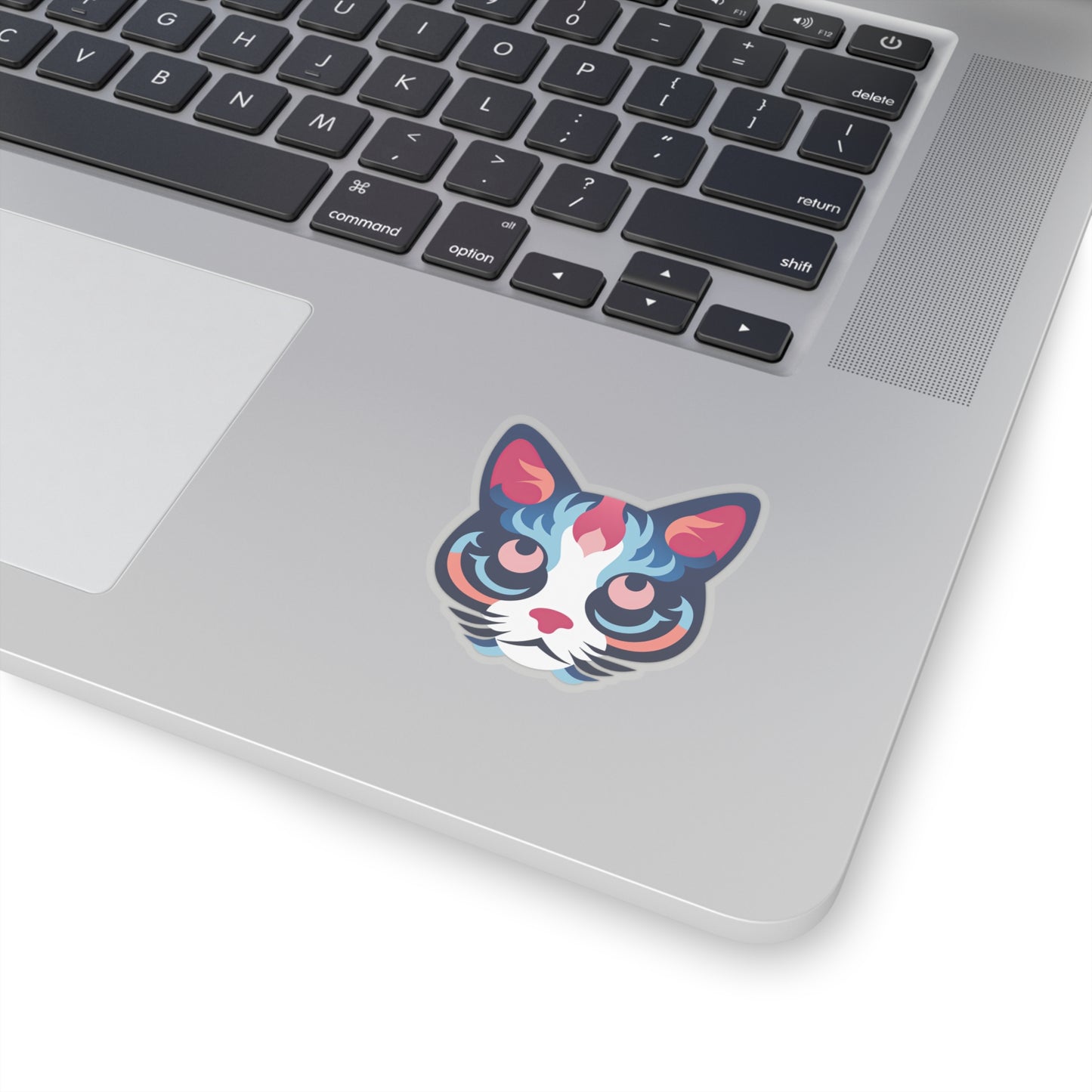 Purrfectly Adorable Cat Face Sticker