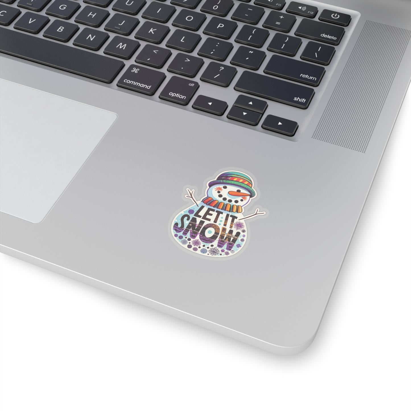 Vibrant Visions: Artistic Expressions Snowman Sticker