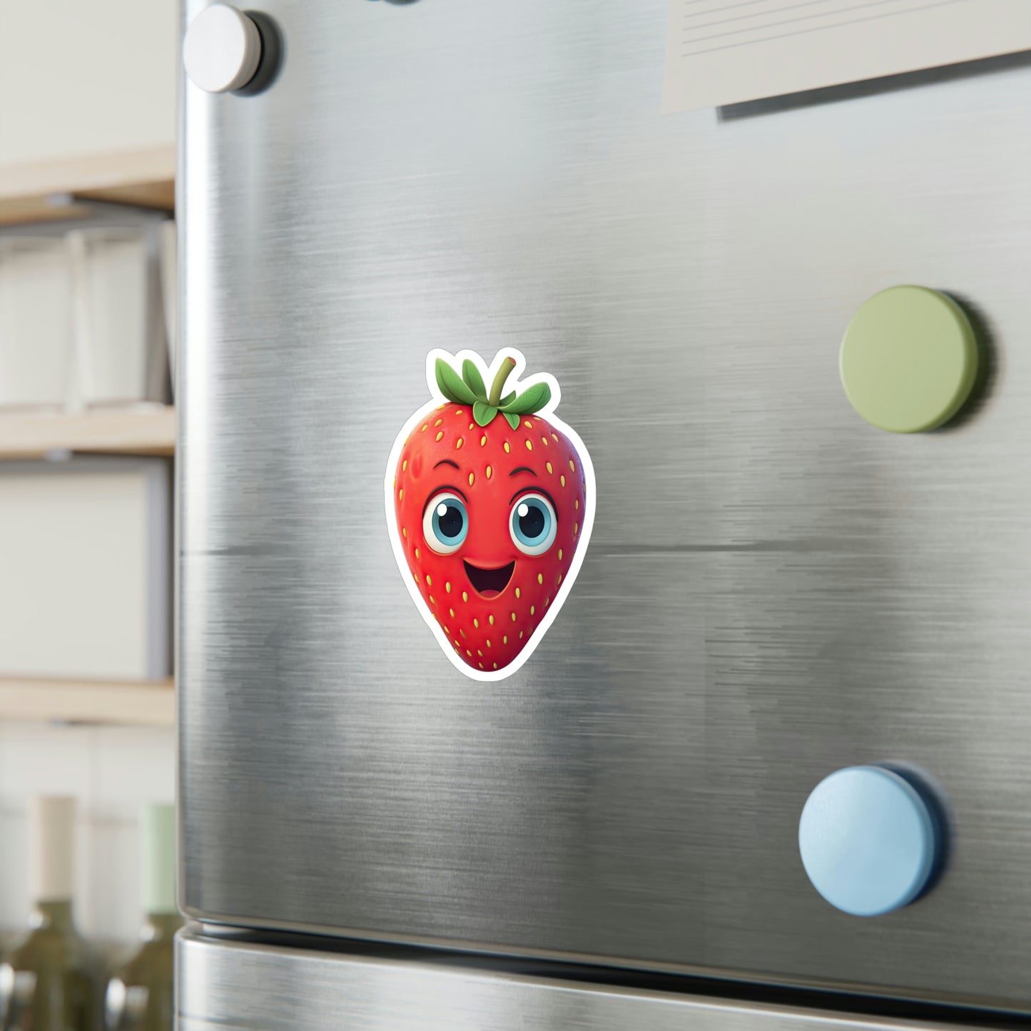 Adorable Sweet Strawberries Sticker – Cute & Unique Design – Perfect for Personalizing Your Gear!