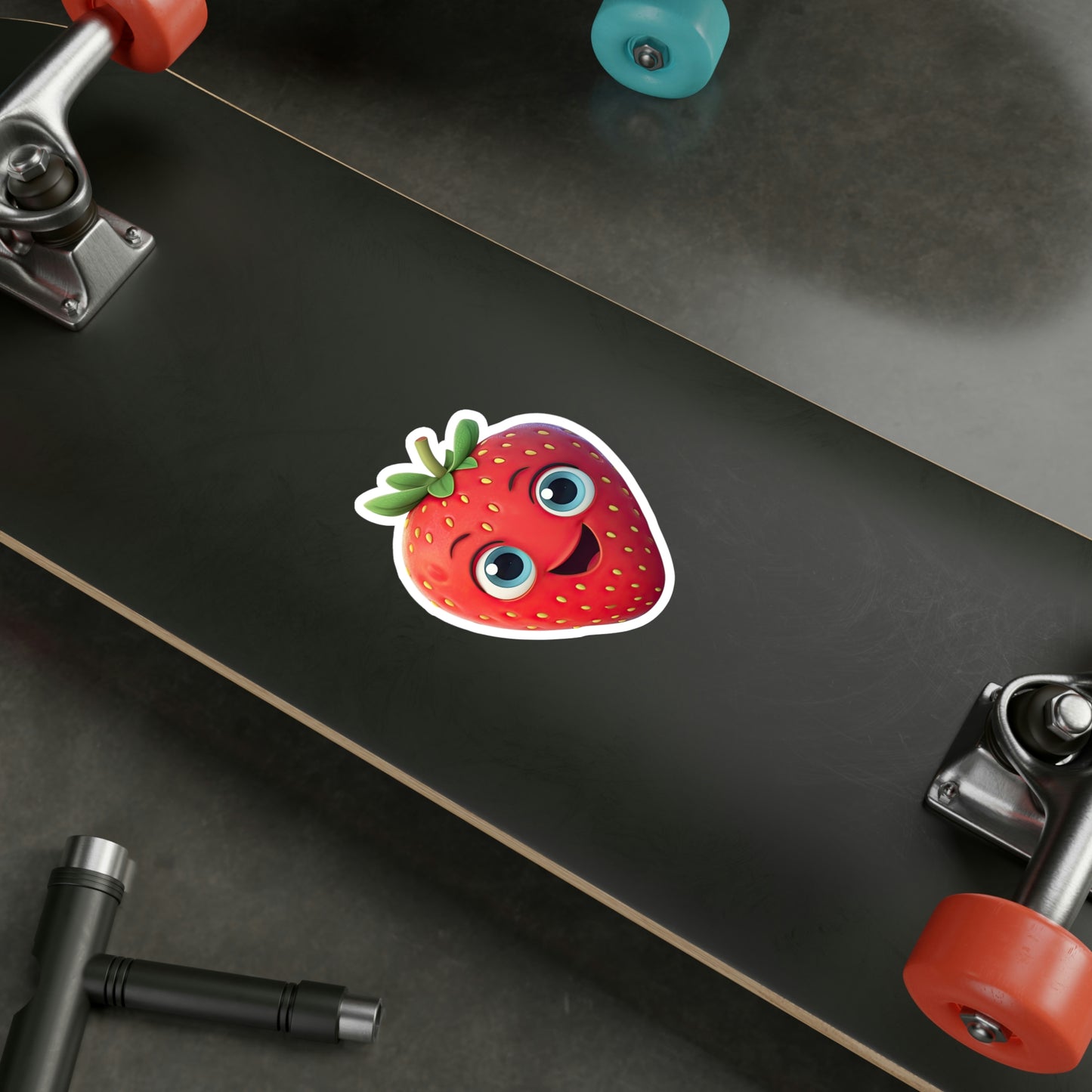 Adorable Sweet Strawberries Sticker – Cute & Unique Design – Perfect for Personalizing Your Gear!