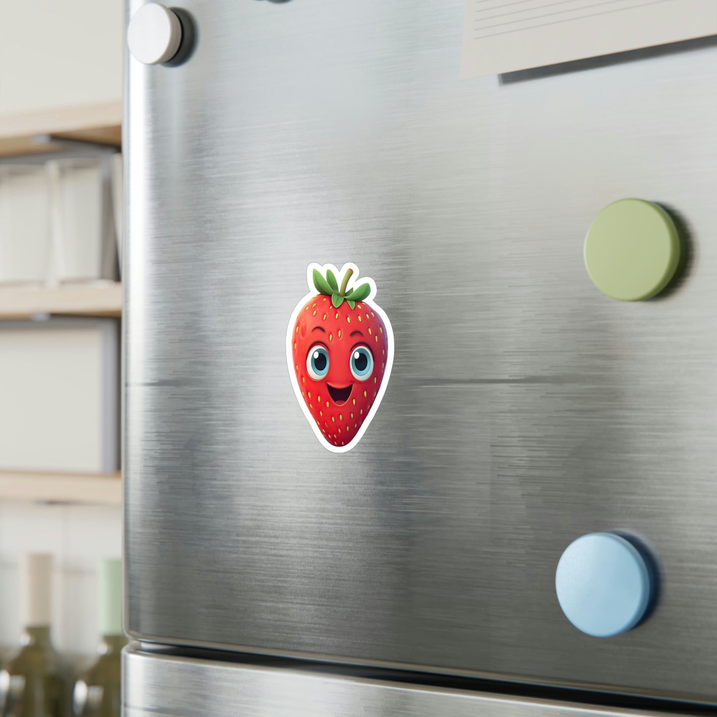 Adorable Sweet Strawberries Sticker – Cute & Unique Design – Perfect for Personalizing Your Gear!