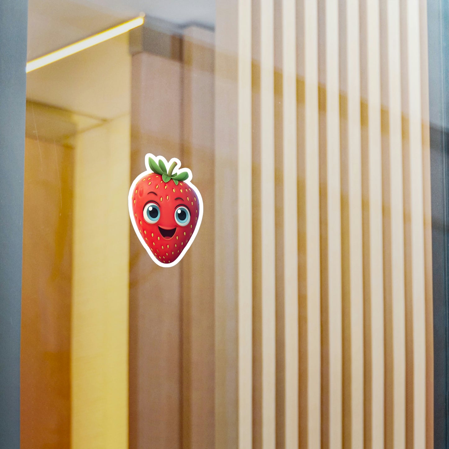 Adorable Sweet Strawberries Sticker – Cute & Unique Design – Perfect for Personalizing Your Gear!