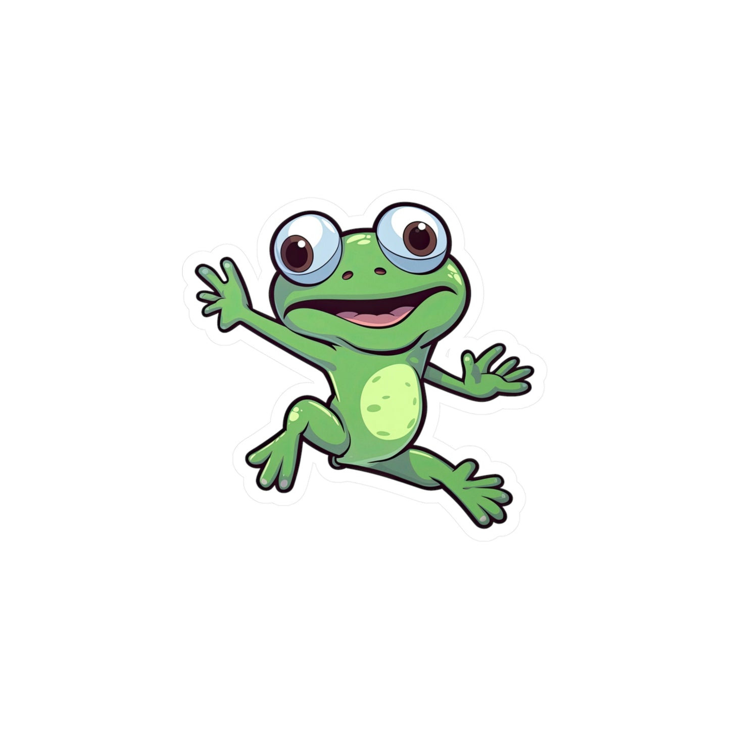 Adorable Jumping Frogs Sticker Designs: Get Yours Now! | Cute & Unique Frogs Stickers for All Ages