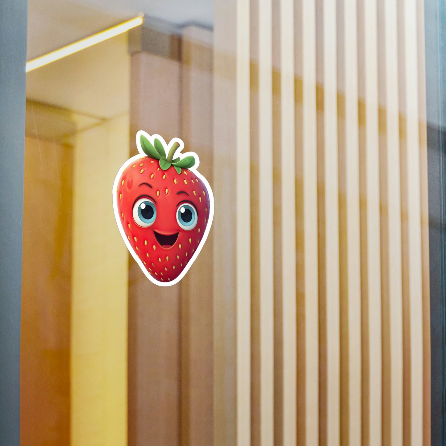 Adorable Sweet Strawberries Sticker – Cute & Unique Design – Perfect for Personalizing Your Gear!